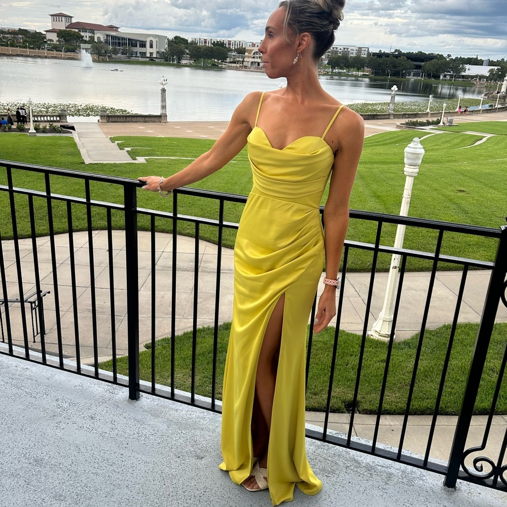 Gold Vici Dress